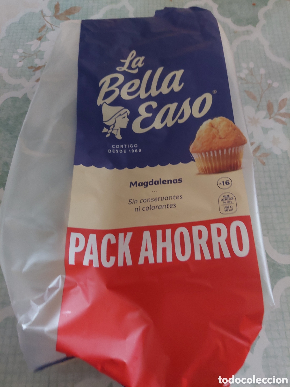 Etiquetas antiguas: BOLSA LA BELLA EASO MAGDALENAS PACK AHORRO VACIO