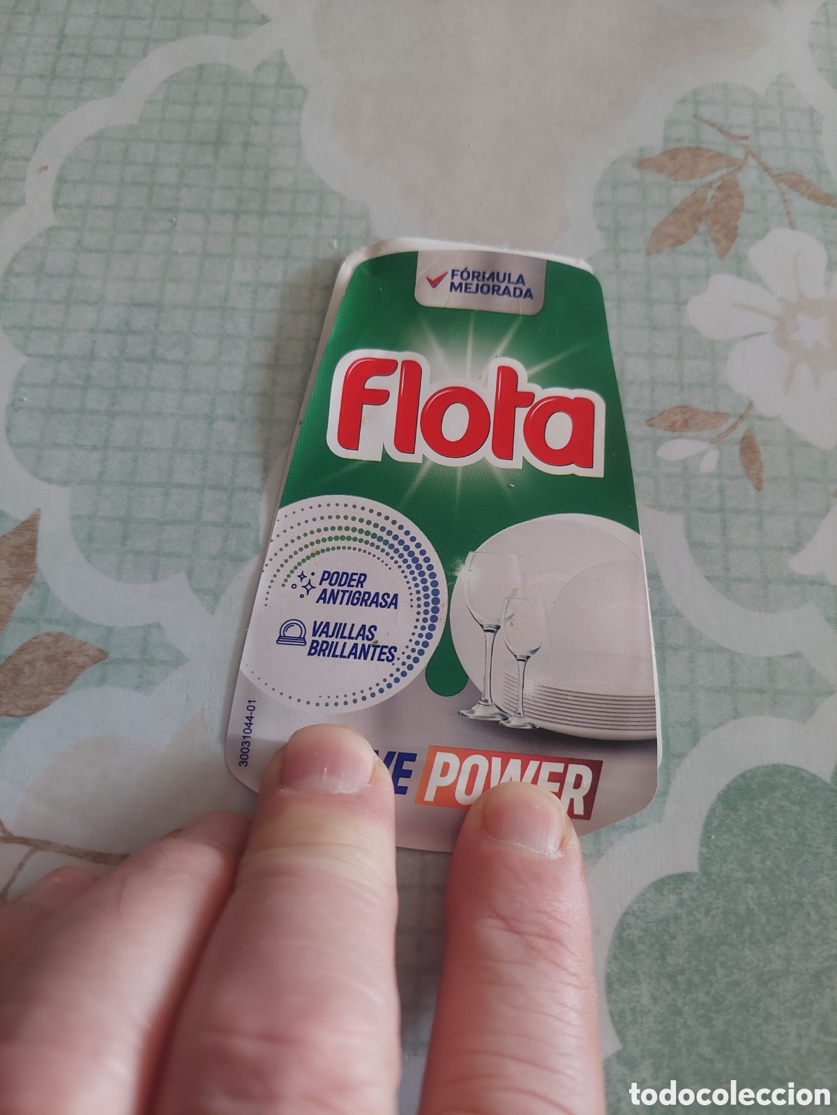 Etiquetas antiguas: ETIQUETA FLOTA LIMPIADOR