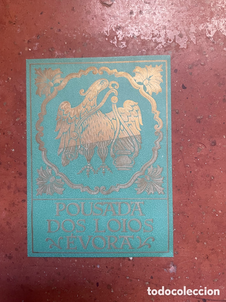 Etiquetas antiguas: Etiqueta Pousada dos Loios, 11 cm alto x 8 cm ancho