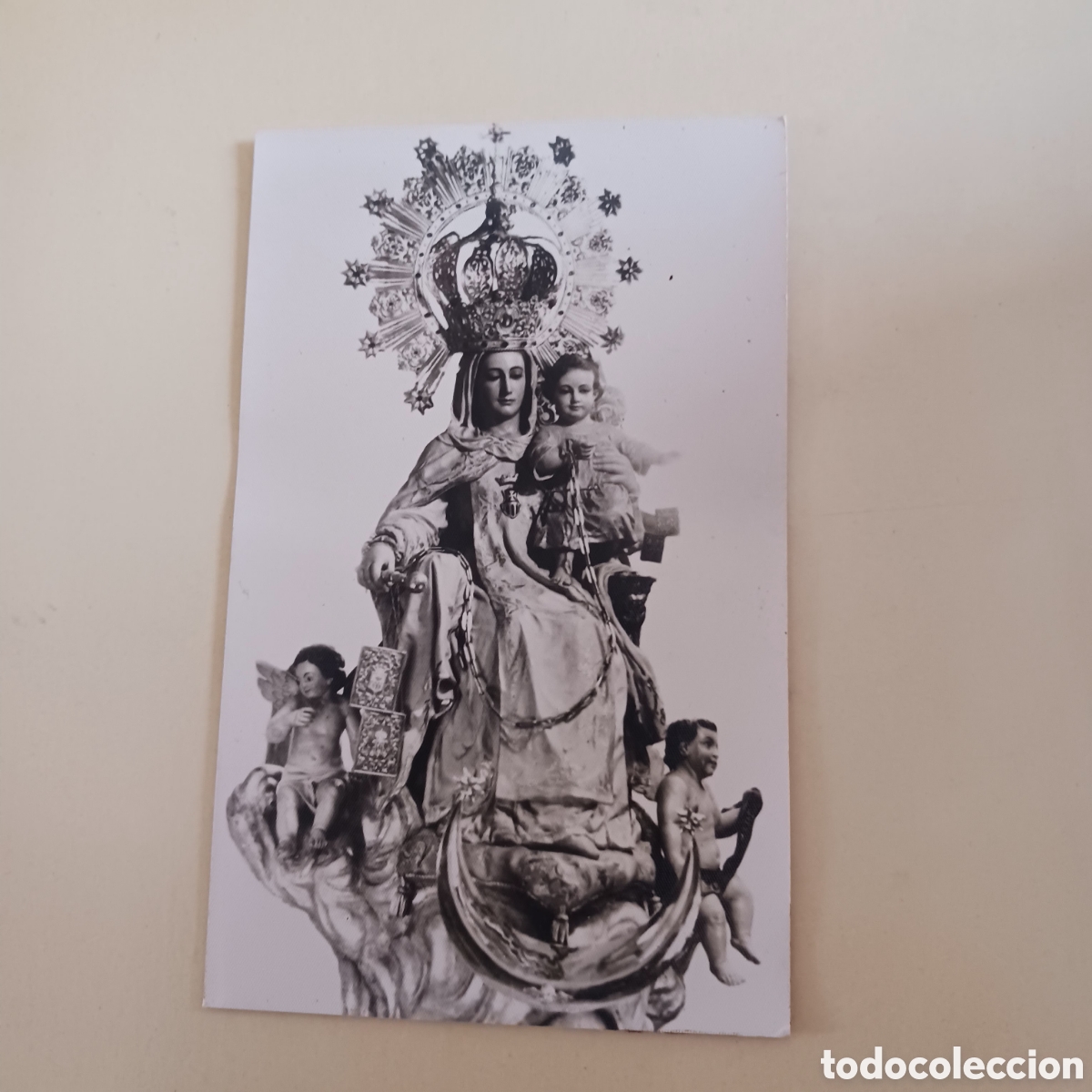 Etiquetas antiguas: Estamos de la Virgen con el Ni&ntilde;o y 2 Angeles