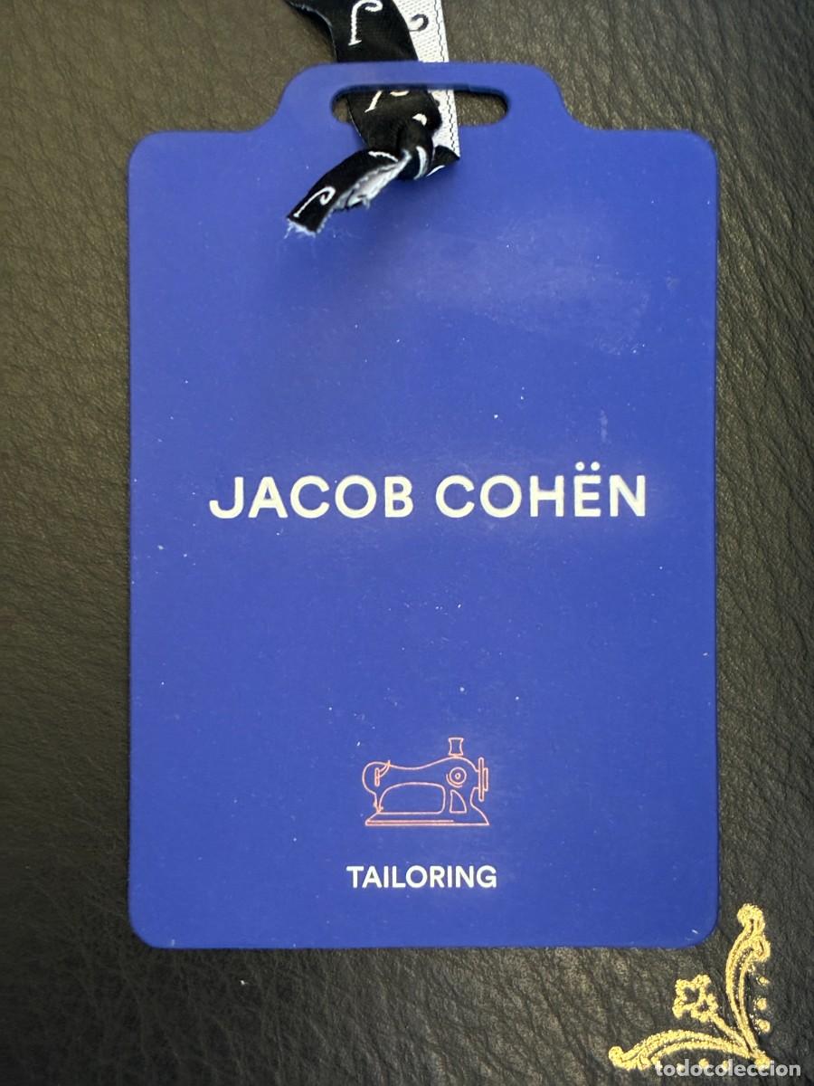 Etiquetas antiguas: JACOB COHEN ETIQUETA ORIGINAL DE PRENDA MODA TAG