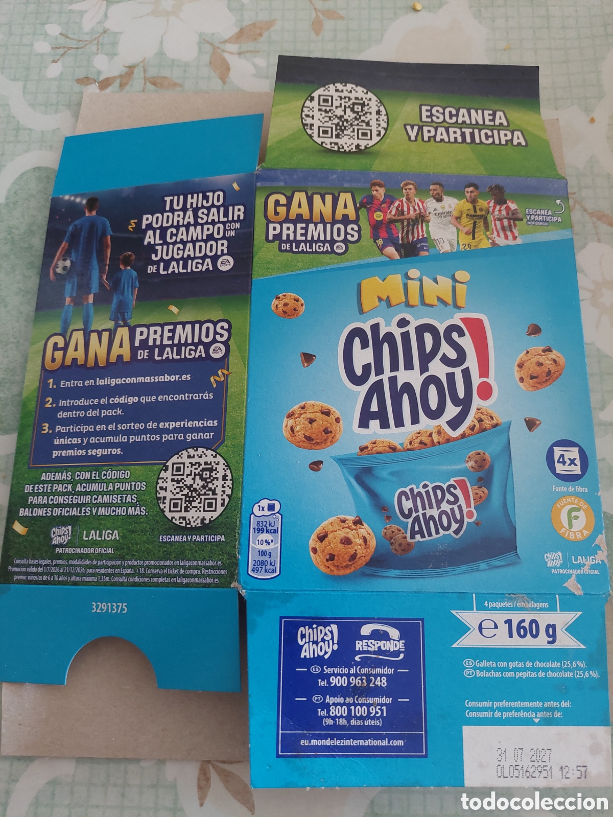 Etiquetas antiguas: CAJA EMBOLTORIO MINI CHIP AHOY GANA PREMIOS DEPORTES LIGA PARTICIPA