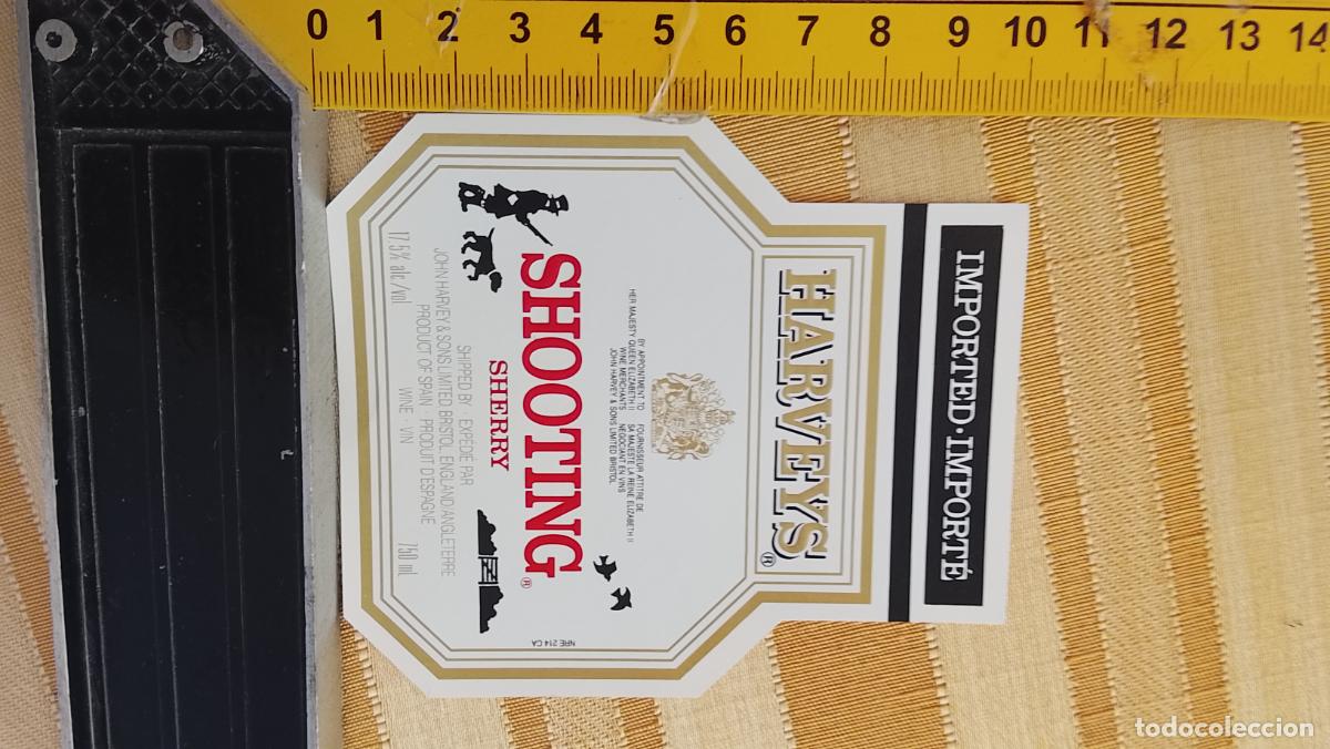 Etiquetas antiguas: HAGA SU OFERTA - ANTIGUA ETIQUETA DE VINO LICOR co&ntilde;ac manzanilla fino SANLUCAR JEREZ CADIZ EL PUERTO