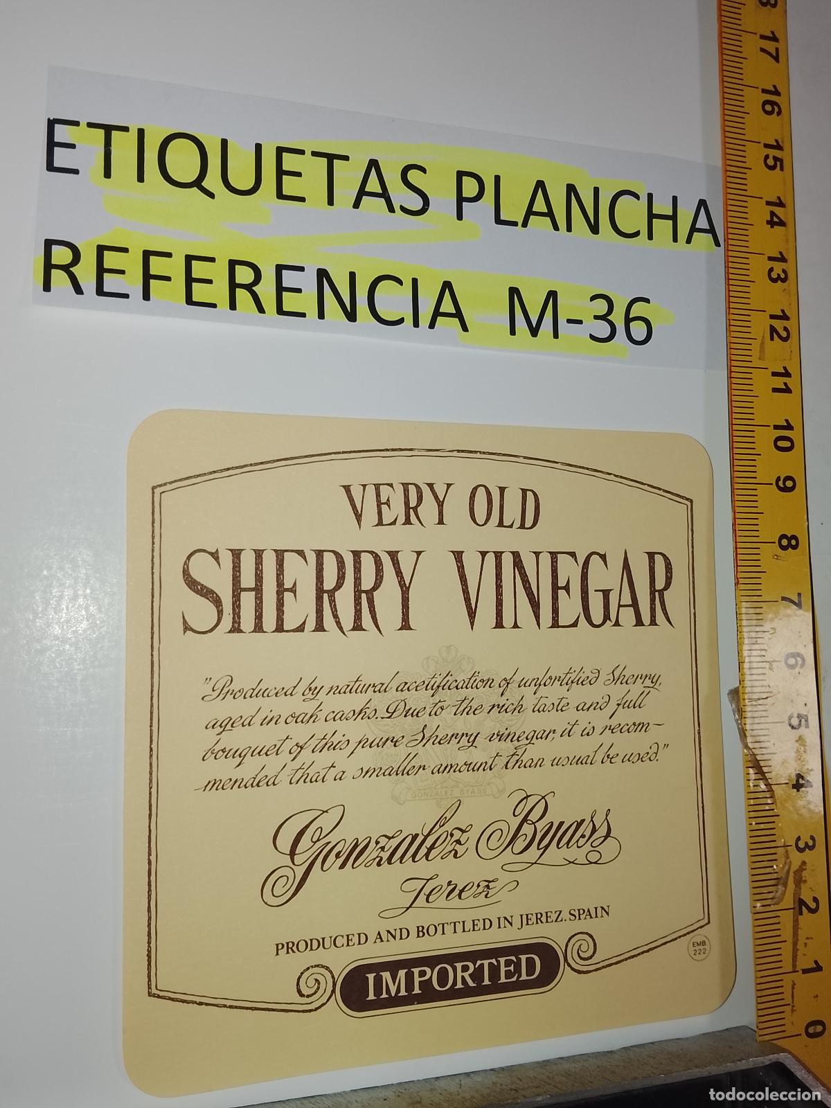 Etiquetas antiguas: HAGA SU OFERTA - ANTIGUA ETIQUETA DE VINO LICOR co&ntilde;ac manzanilla fino SANLUCAR JEREZ CADIZ EL PUERTO