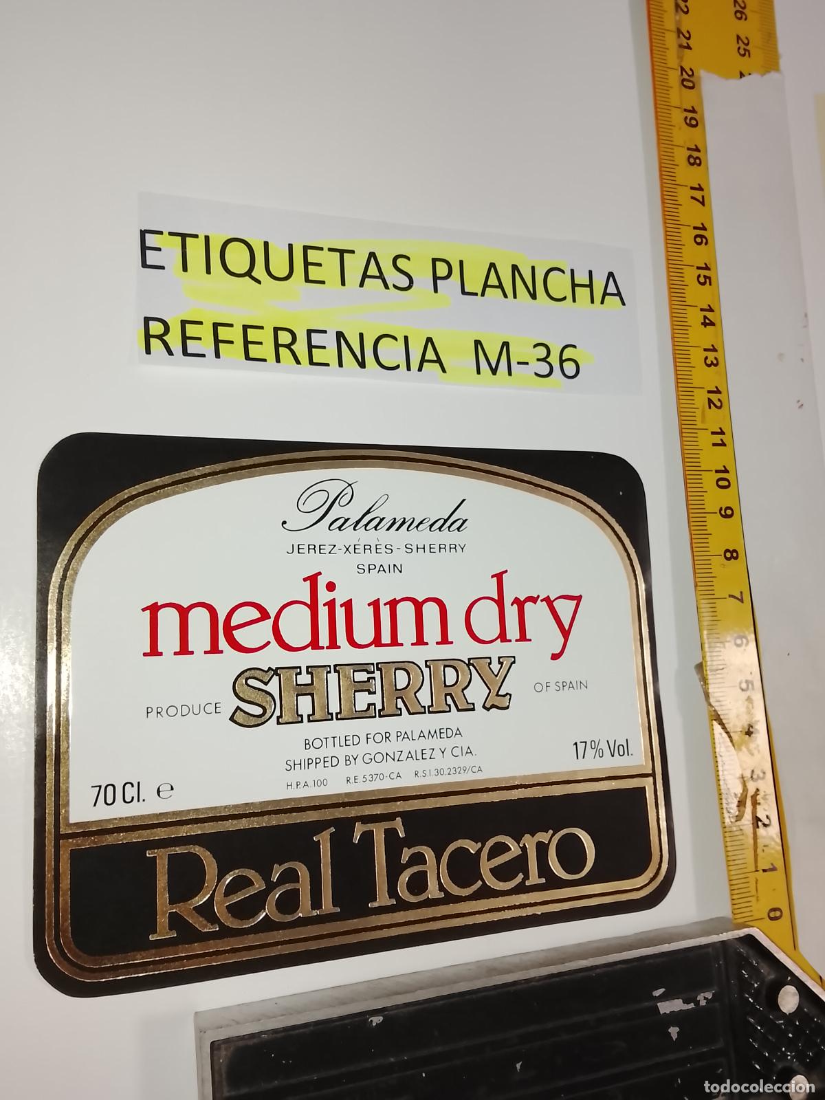 Etiquetas antiguas: HAGA SU OFERTA - ANTIGUA ETIQUETA DE VINO LICOR co&ntilde;ac manzanilla fino SANLUCAR JEREZ CADIZ EL PUERTO