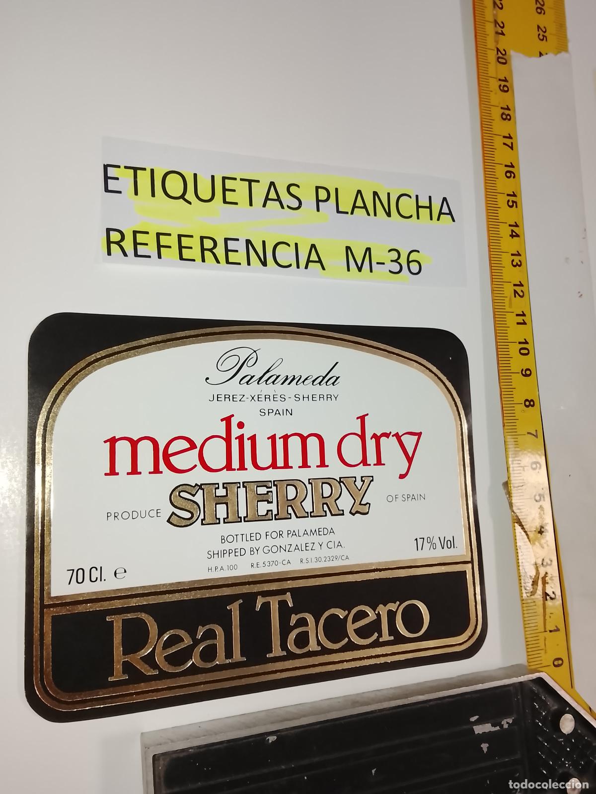 Etiquetas antiguas: HAGA SU OFERTA - ANTIGUA ETIQUETA DE VINO LICOR co&ntilde;ac manzanilla fino SANLUCAR JEREZ CADIZ EL PUERTO