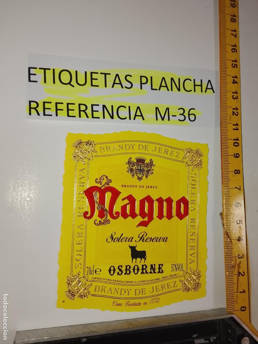 Etiquetas antiguas: HAGA SU OFERTA - ANTIGUA ETIQUETA DE VINO LICOR co&ntilde;ac manzanilla fino SANLUCAR JEREZ CADIZ EL PUERTO