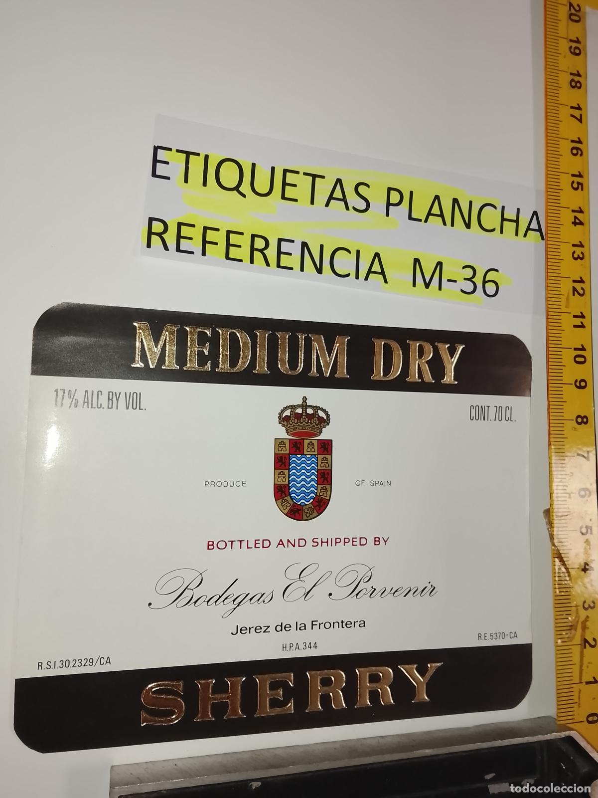 Etiquetas antiguas: HAGA SU OFERTA - ANTIGUA ETIQUETA DE VINO LICOR co&ntilde;ac manzanilla fino SANLUCAR JEREZ CADIZ EL PUERTO