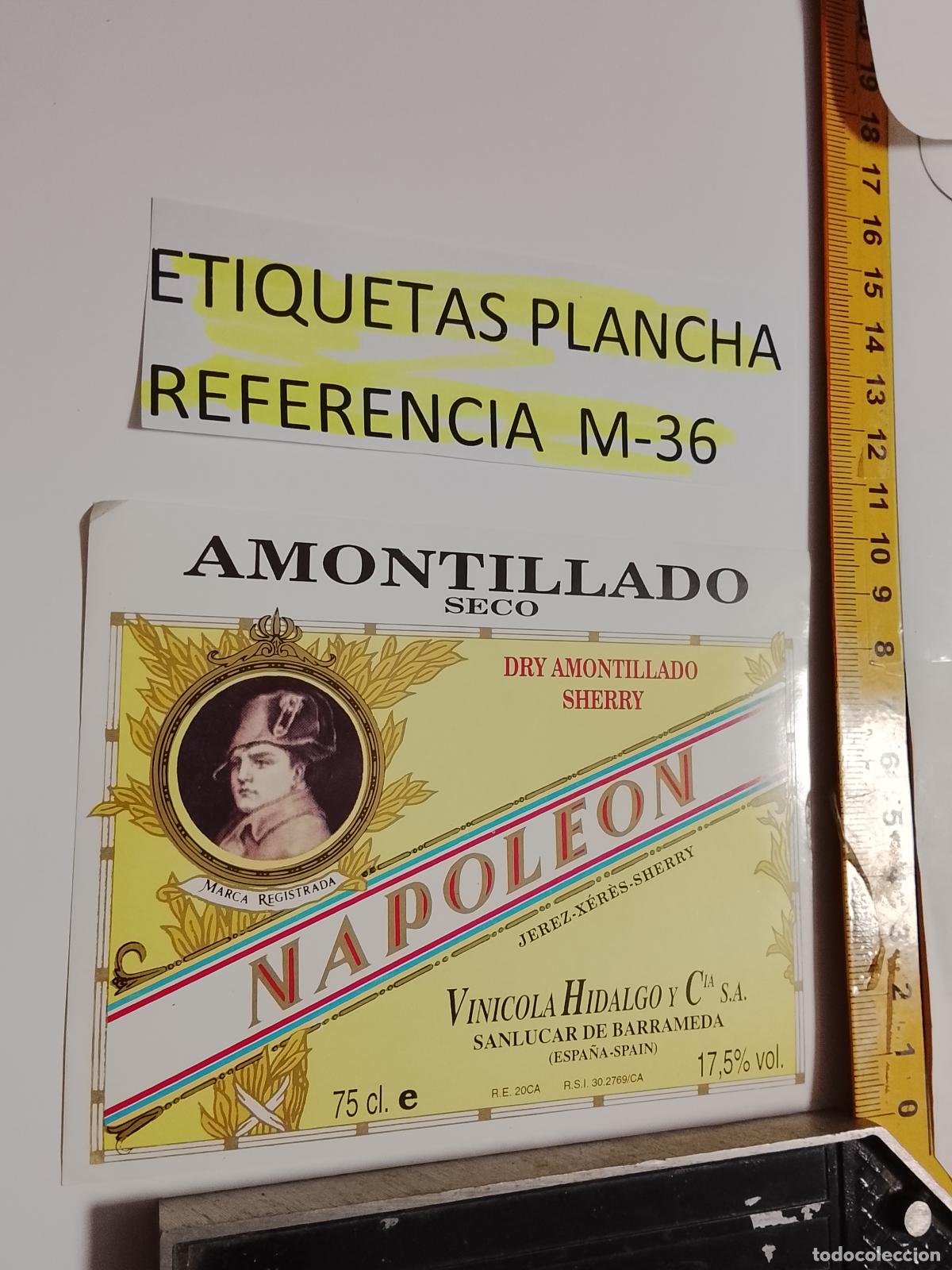 Etiquetas antiguas: HAGA SU OFERTA - ANTIGUA ETIQUETA DE VINO LICOR co&ntilde;ac manzanilla fino SANLUCAR JEREZ CADIZ EL PUERTO