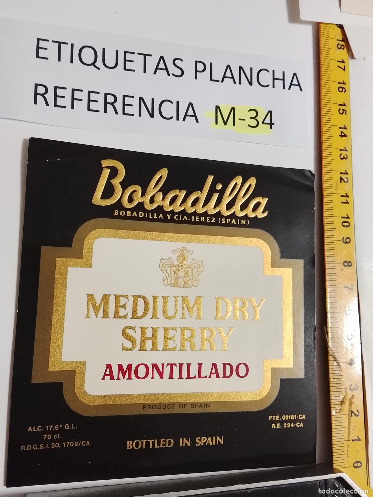 Old Labels: HAGA SU OFERTA - ANTIGUA ETIQUETA DE VINO LICOR co&ntilde;ac manzanilla fino SANLUCAR JEREZ CADIZ EL PUERTO