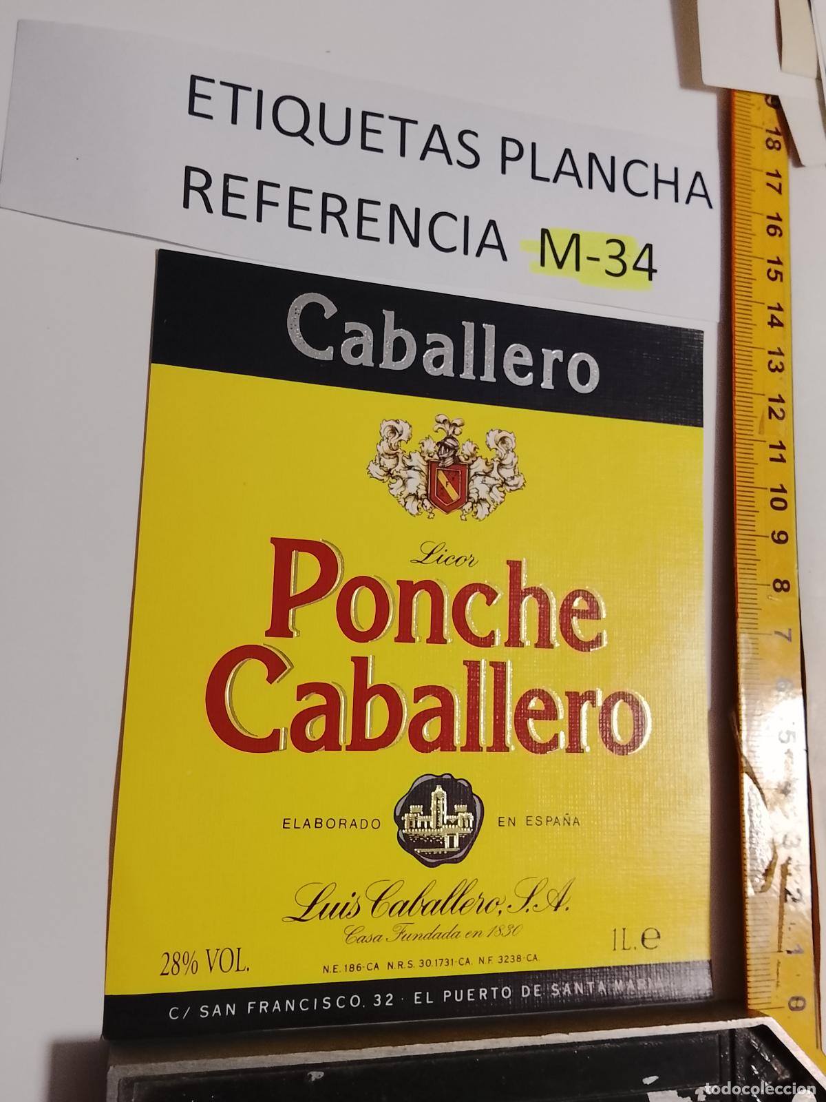 Old Labels: HAGA SU OFERTA - ANTIGUA ETIQUETA DE VINO LICOR co&ntilde;ac manzanilla fino SANLUCAR JEREZ CADIZ EL PUERTO