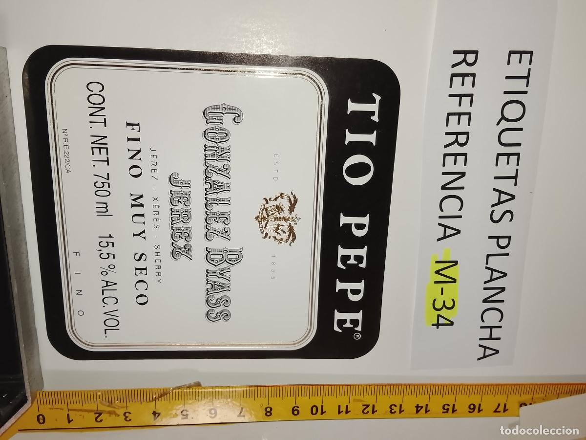 Old Labels: HAGA SU OFERTA - ANTIGUA ETIQUETA DE VINO LICOR co&ntilde;ac manzanilla fino SANLUCAR JEREZ CADIZ EL PUERTO
