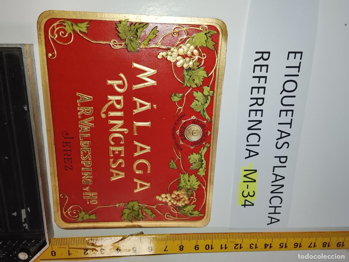 Old Labels: HAGA SU OFERTA - ANTIGUA ETIQUETA DE VINO LICOR co&ntilde;ac manzanilla fino SANLUCAR JEREZ CADIZ EL PUERTO