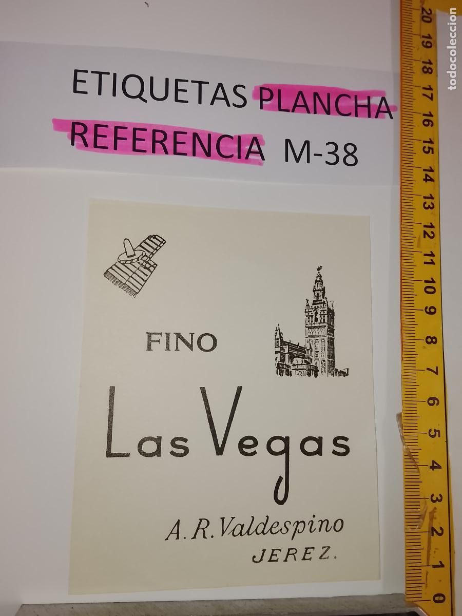 Etiquetas antiguas: HAGA SU OFERTA - ANTIGUA ETIQUETA DE VINO LICOR co&ntilde;ac manzanilla fino SANLUCAR JEREZ CADIZ EL PUERTO