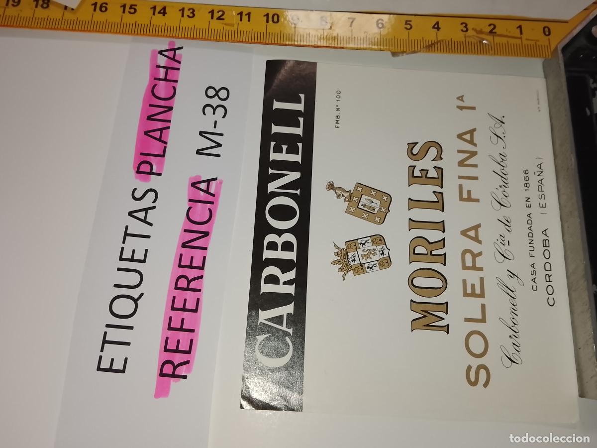Etiquetas antiguas: HAGA SU OFERTA - ANTIGUA ETIQUETA DE VINO LICOR co&ntilde;ac manzanilla fino SANLUCAR JEREZ CADIZ EL PUERTO