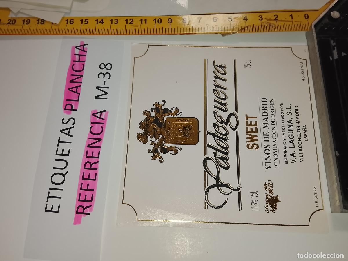 Etiquetas antiguas: HAGA SU OFERTA - ANTIGUA ETIQUETA DE VINO LICOR co&ntilde;ac manzanilla fino SANLUCAR JEREZ CADIZ EL PUERTO