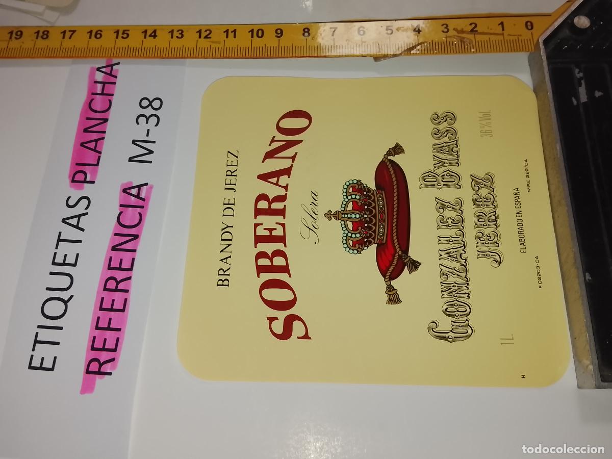 Etiquetas antiguas: HAGA SU OFERTA - ANTIGUA ETIQUETA DE VINO LICOR co&ntilde;ac manzanilla fino SANLUCAR JEREZ CADIZ EL PUERTO