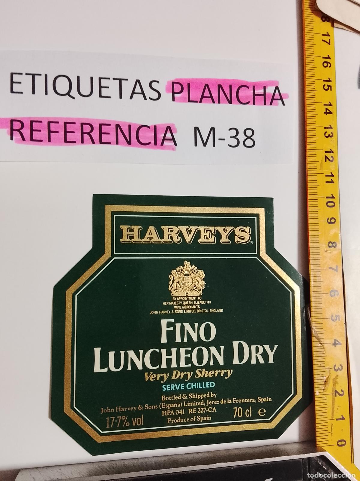Etiquetas antiguas: HAGA SU OFERTA - ANTIGUA ETIQUETA DE VINO LICOR co&ntilde;ac manzanilla fino SANLUCAR JEREZ CADIZ EL PUERTO