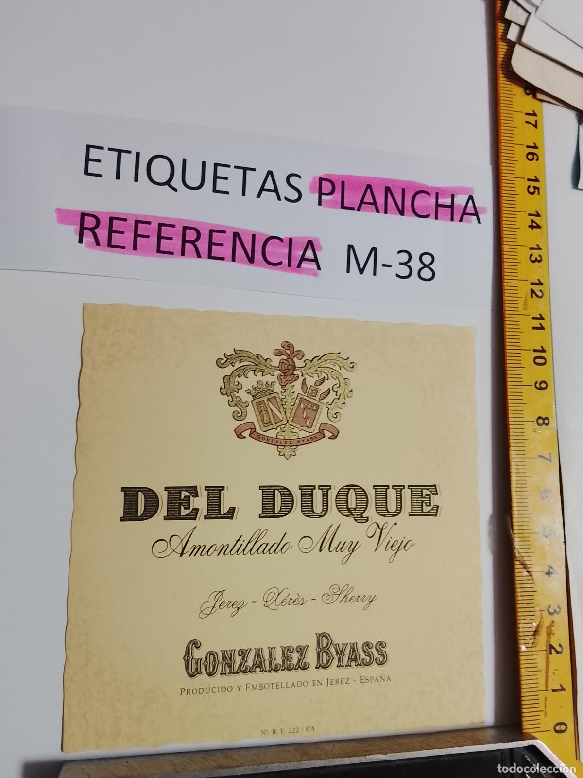 Etiquetas antiguas: HAGA SU OFERTA - ANTIGUA ETIQUETA DE VINO LICOR co&ntilde;ac manzanilla fino SANLUCAR JEREZ CADIZ EL PUERTO