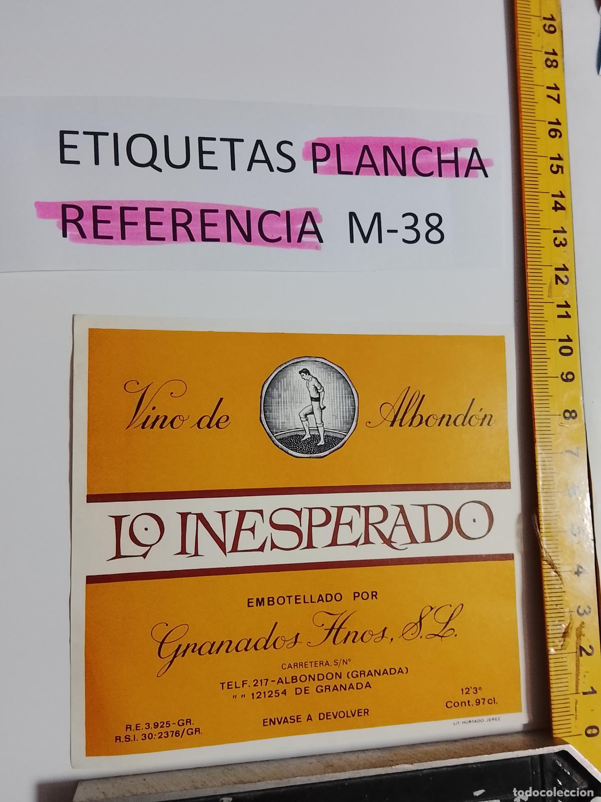 Etiquetas antiguas: HAGA SU OFERTA - ANTIGUA ETIQUETA DE VINO LICOR co&ntilde;ac manzanilla fino SANLUCAR JEREZ CADIZ EL PUERTO