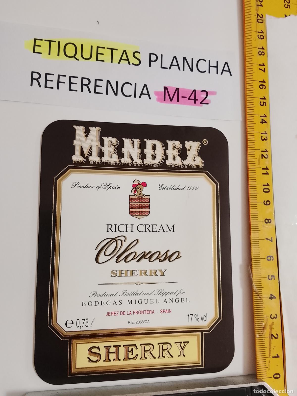 Etiquetas antiguas: HAGA SU OFERTA - ANTIGUA ETIQUETA DE VINO LICOR co&ntilde;ac manzanilla fino SANLUCAR JEREZ CADIZ EL PUERTO