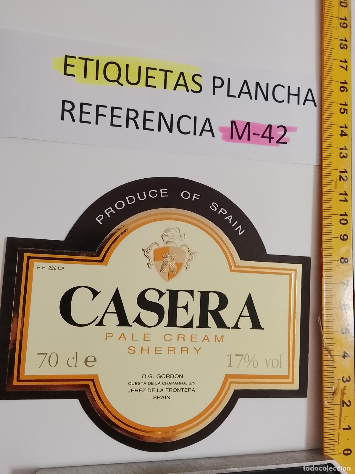 Etiquetas antiguas: HAGA SU OFERTA - ANTIGUA ETIQUETA DE VINO LICOR co&ntilde;ac manzanilla fino SANLUCAR JEREZ CADIZ EL PUERTO
