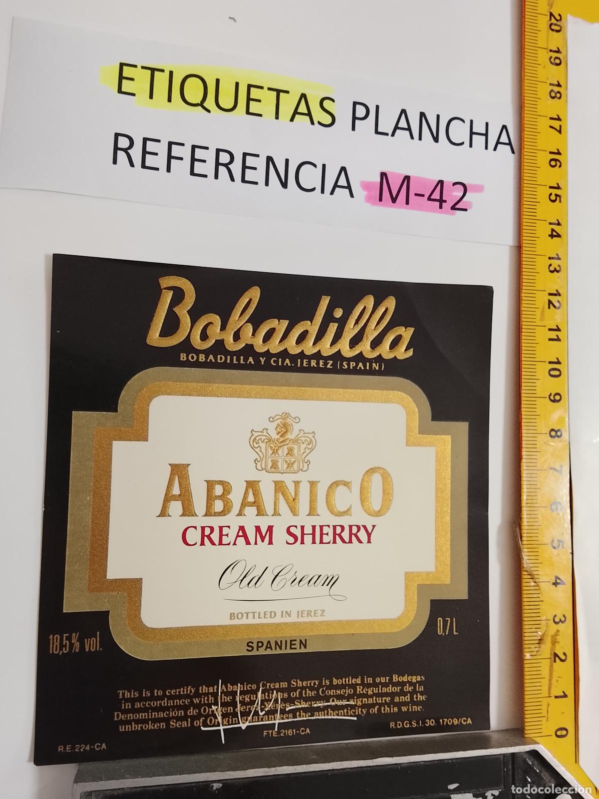Etiquetas antiguas: HAGA SU OFERTA - ANTIGUA ETIQUETA DE VINO LICOR co&ntilde;ac manzanilla fino SANLUCAR JEREZ CADIZ EL PUERTO