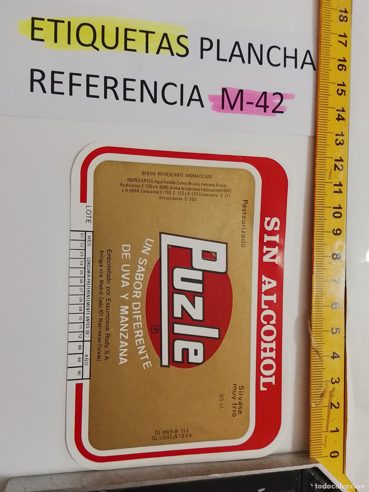 Etiquetas antiguas: HAGA SU OFERTA - ANTIGUA ETIQUETA DE VINO LICOR co&ntilde;ac manzanilla fino SANLUCAR JEREZ CADIZ EL PUERTO