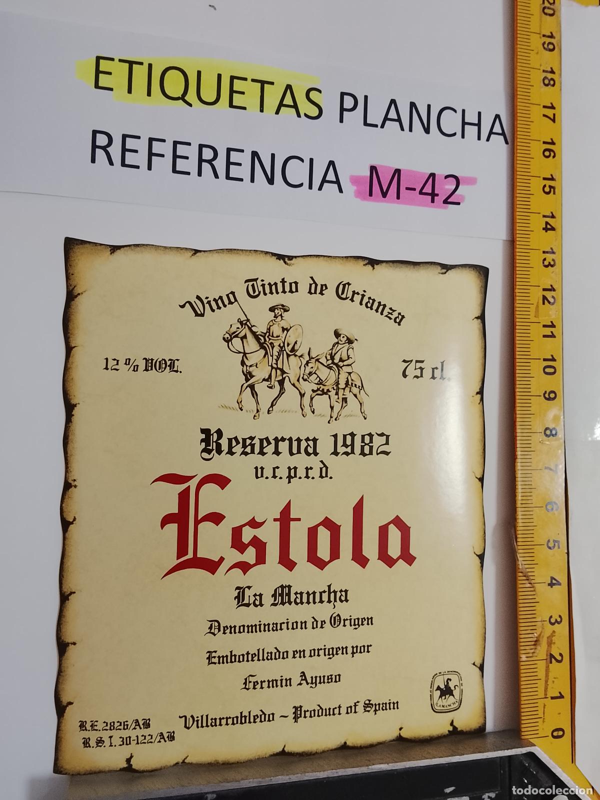 Etiquetas antiguas: HAGA SU OFERTA - ANTIGUA ETIQUETA DE VINO LICOR co&ntilde;ac manzanilla fino SANLUCAR JEREZ CADIZ EL PUERTO