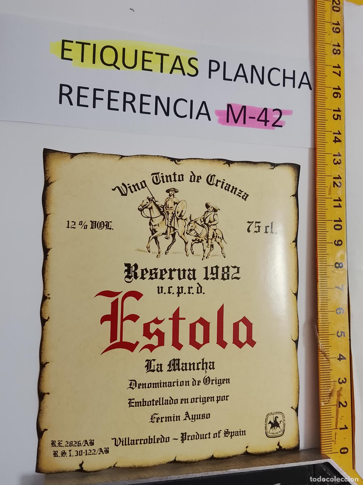 Etiquetas antiguas: HAGA SU OFERTA - ANTIGUA ETIQUETA DE VINO LICOR co&ntilde;ac manzanilla fino SANLUCAR JEREZ CADIZ EL PUERTO