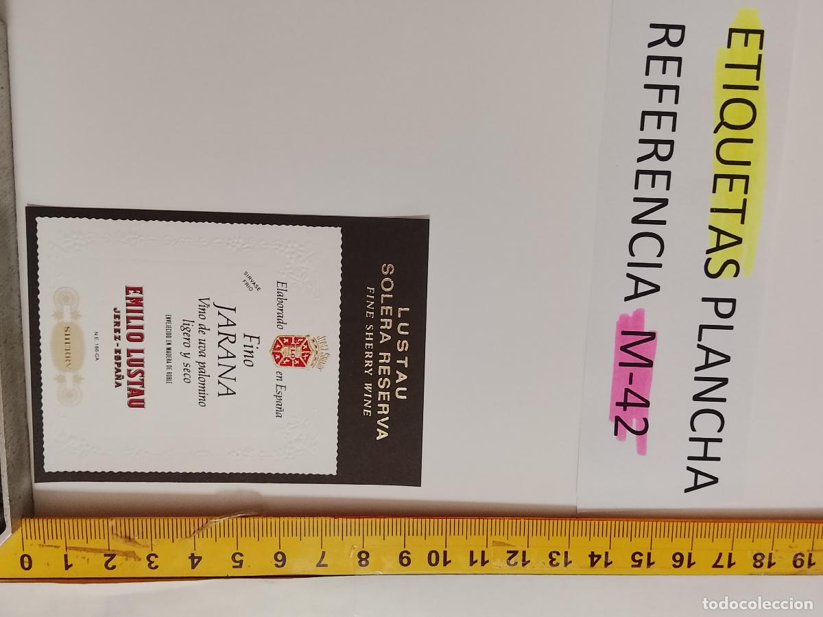 Etiquetas antiguas: HAGA SU OFERTA - ANTIGUA ETIQUETA DE VINO LICOR co&ntilde;ac manzanilla fino SANLUCAR JEREZ CADIZ EL PUERTO