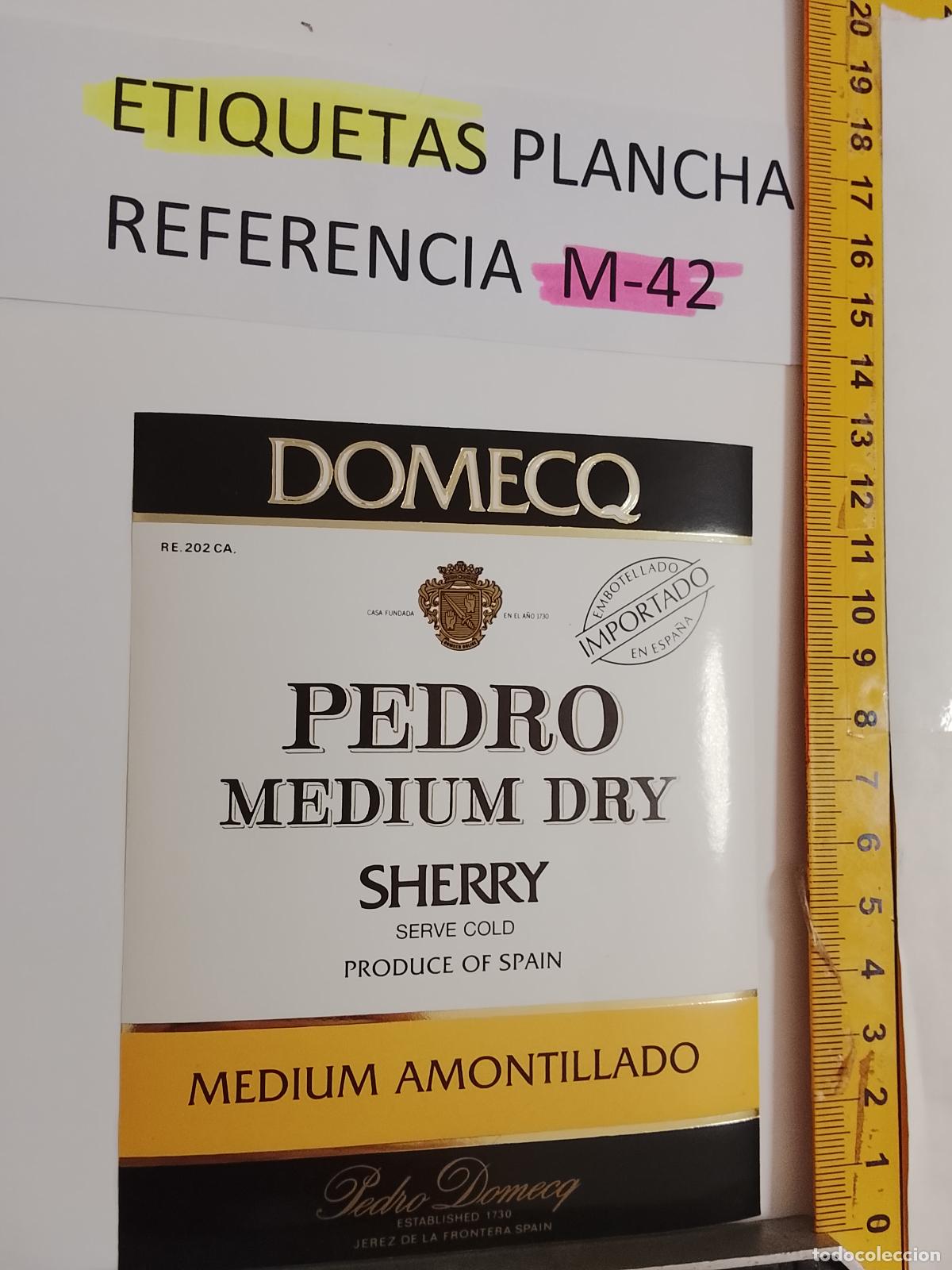 Etiquetas antiguas: HAGA SU OFERTA - ANTIGUA ETIQUETA DE VINO LICOR co&ntilde;ac manzanilla fino SANLUCAR JEREZ CADIZ EL PUERTO