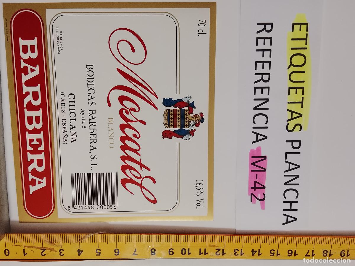 Etiquetas antiguas: HAGA SU OFERTA - ANTIGUA ETIQUETA DE VINO LICOR co&ntilde;ac manzanilla fino SANLUCAR JEREZ CADIZ EL PUERTO