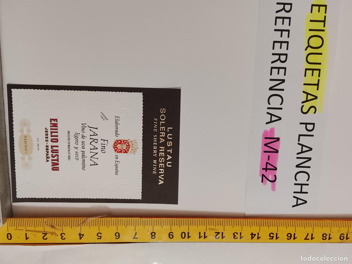 Etiquetas antiguas: HAGA SU OFERTA - ANTIGUA ETIQUETA DE VINO LICOR co&ntilde;ac manzanilla fino SANLUCAR JEREZ CADIZ EL PUERTO