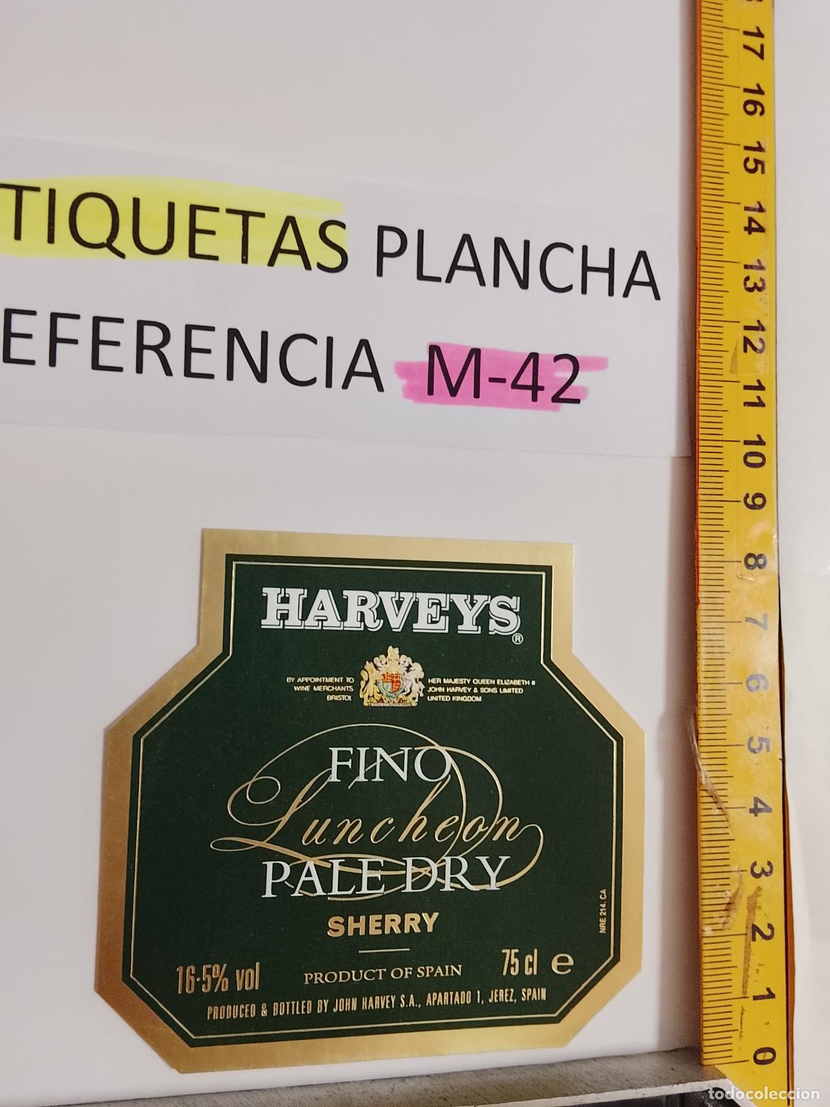 Etiquetas antiguas: HAGA SU OFERTA - ANTIGUA ETIQUETA DE VINO LICOR co&ntilde;ac manzanilla fino SANLUCAR JEREZ CADIZ EL PUERTO