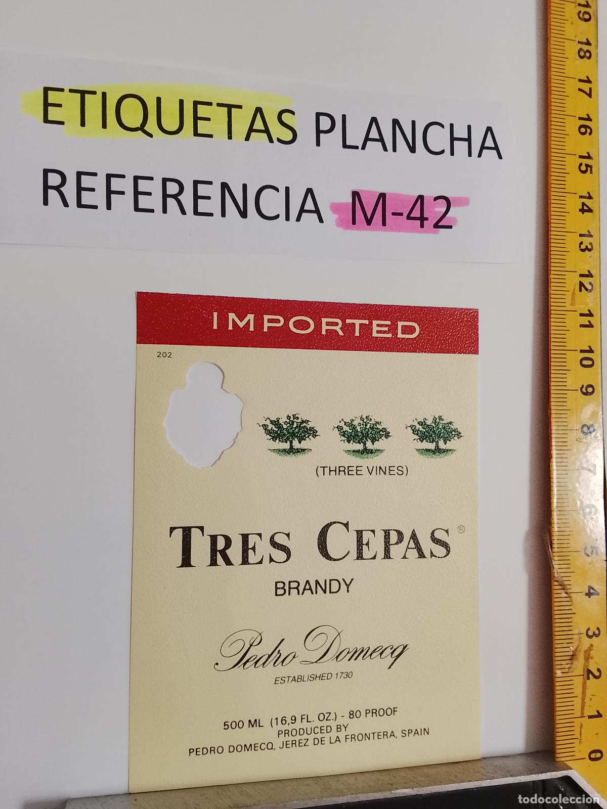 Old Labels: HAGA SU OFERTA - ANTIGUA ETIQUETA DE VINO LICOR co&ntilde;ac manzanilla fino SANLUCAR JEREZ CADIZ EL PUERTO