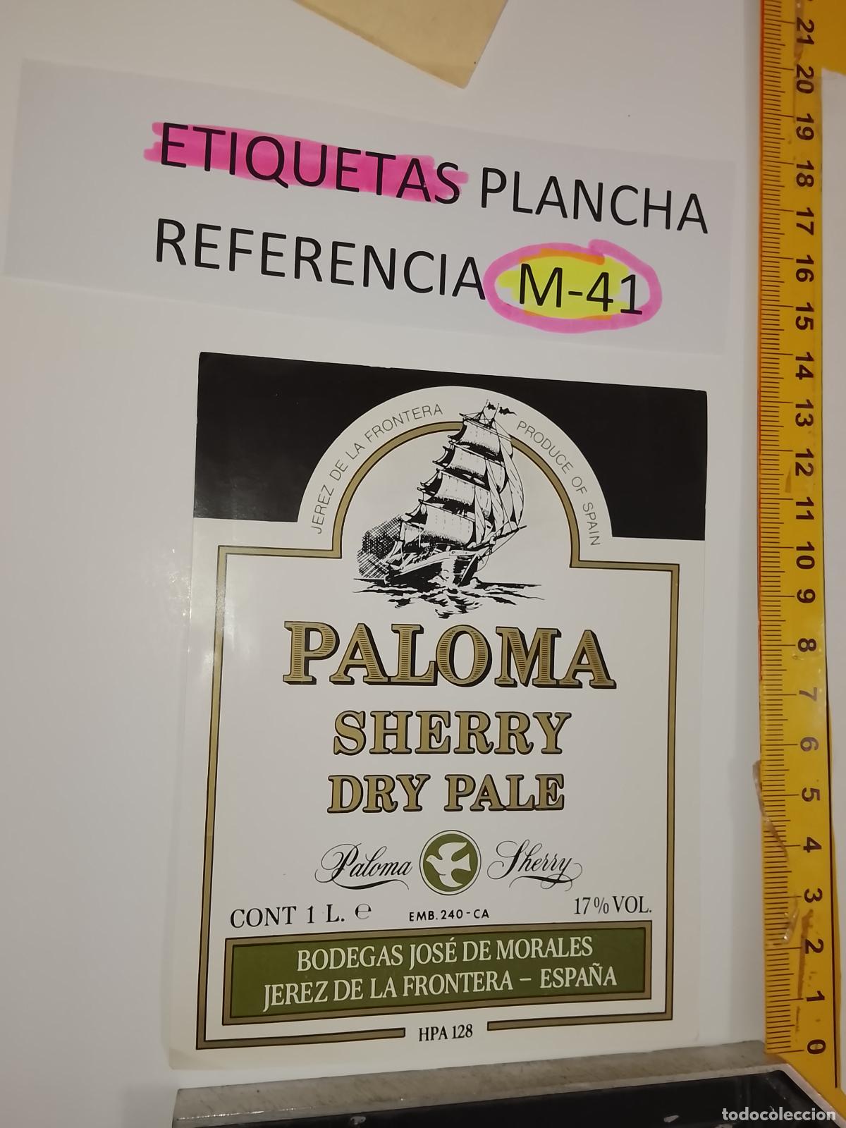 Old Labels: HAGA SU OFERTA - ANTIGUA ETIQUETA DE VINO LICOR co&ntilde;ac manzanilla fino SANLUCAR JEREZ CADIZ EL PUERTO