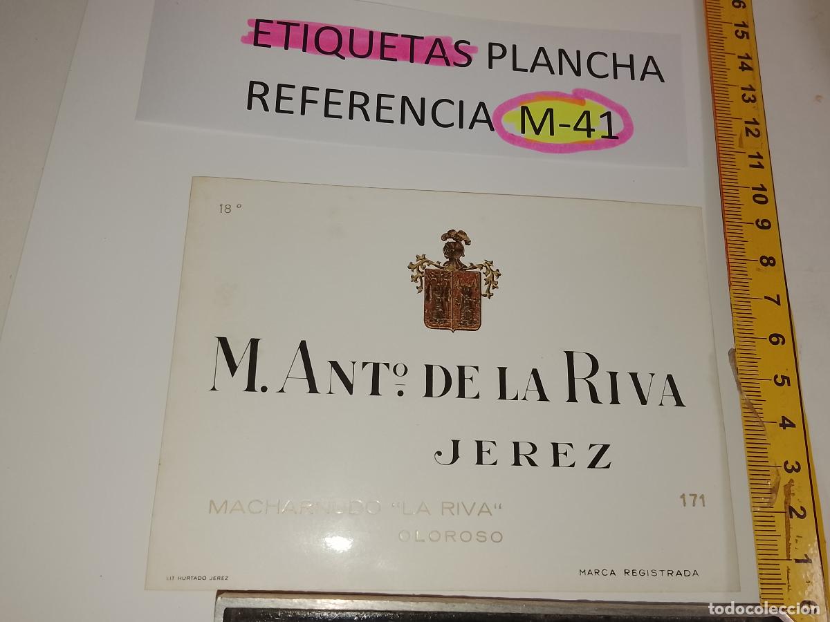 Etiquetas antiguas: HAGA SU OFERTA - ANTIGUA ETIQUETA DE VINO LICOR co&ntilde;ac manzanilla fino SANLUCAR JEREZ CADIZ EL PUERTO