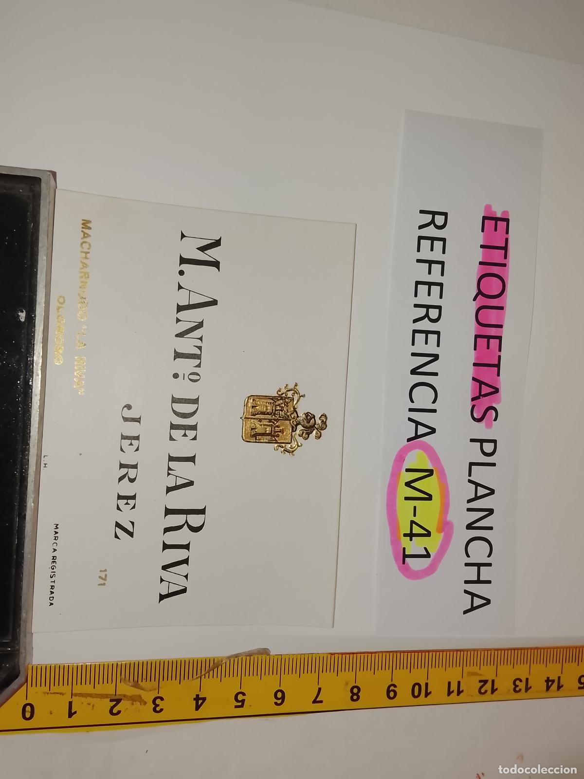 Etiquetas antiguas: HAGA SU OFERTA - ANTIGUA ETIQUETA DE VINO LICOR co&ntilde;ac manzanilla fino SANLUCAR JEREZ CADIZ EL PUERTO
