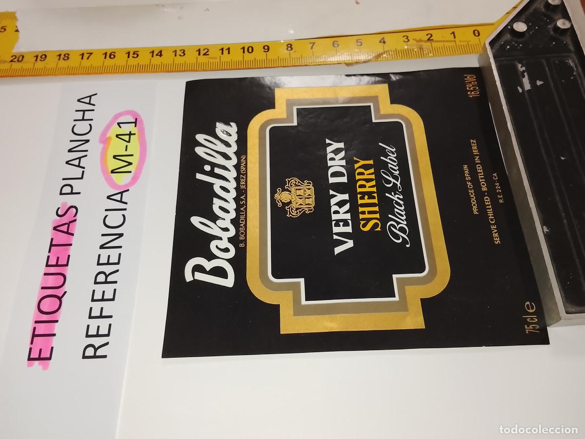 Etiquetas antiguas: HAGA SU OFERTA - ANTIGUA ETIQUETA DE VINO LICOR co&ntilde;ac manzanilla fino SANLUCAR JEREZ CADIZ EL PUERTO