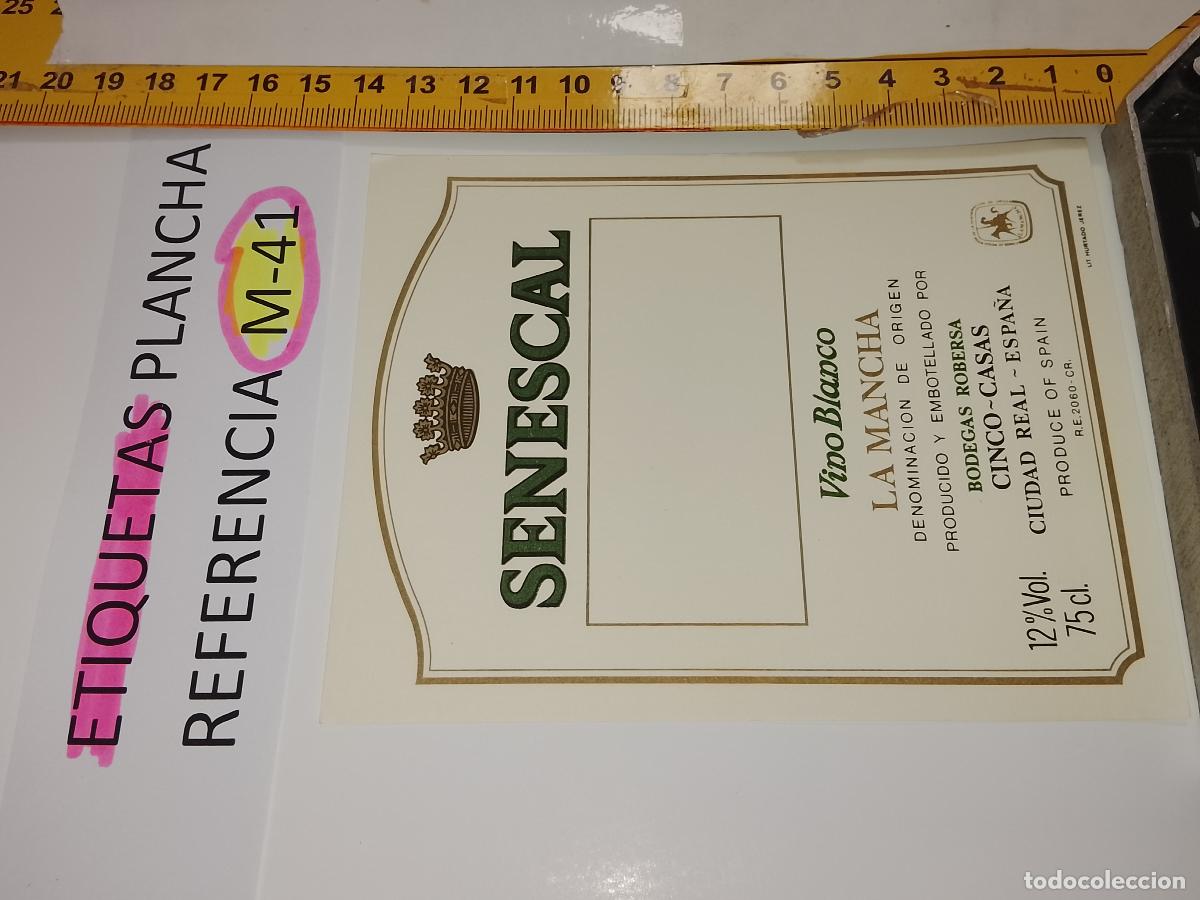 Etiquetas antiguas: HAGA SU OFERTA - ANTIGUA ETIQUETA DE VINO LICOR co&ntilde;ac manzanilla fino SANLUCAR JEREZ CADIZ EL PUERTO
