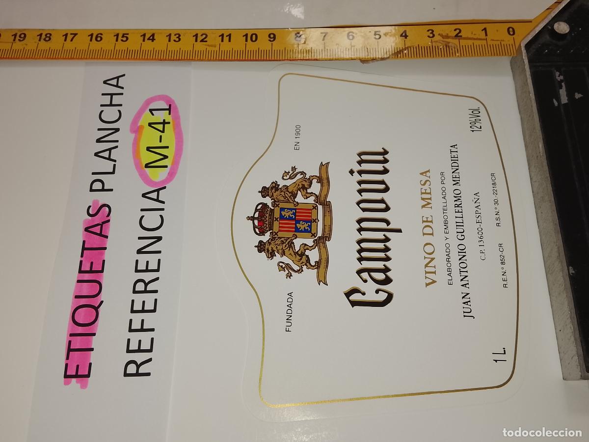 Etiquetas antiguas: HAGA SU OFERTA - ANTIGUA ETIQUETA DE VINO LICOR co&ntilde;ac manzanilla fino SANLUCAR JEREZ CADIZ EL PUERTO
