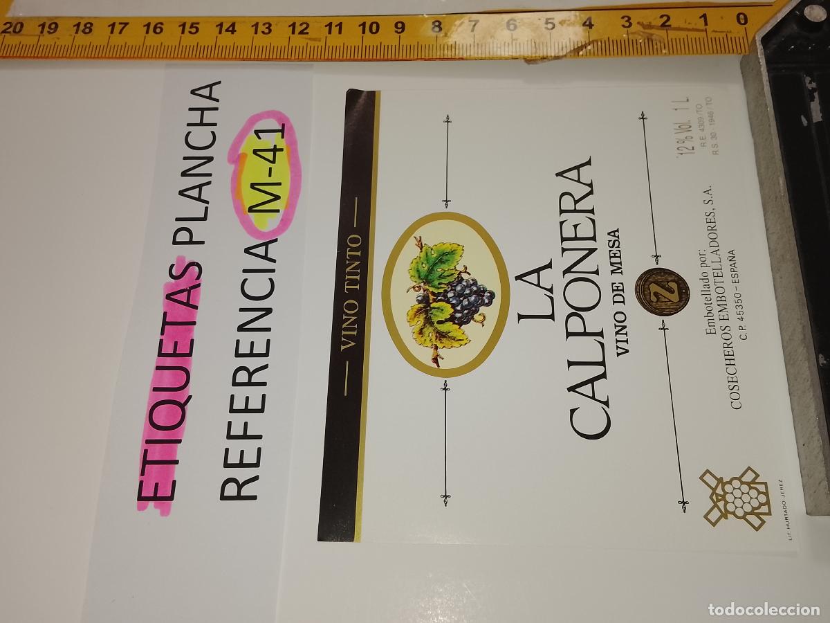 Etiquetas antiguas: HAGA SU OFERTA - ANTIGUA ETIQUETA DE VINO LICOR co&ntilde;ac manzanilla fino SANLUCAR JEREZ CADIZ EL PUERTO