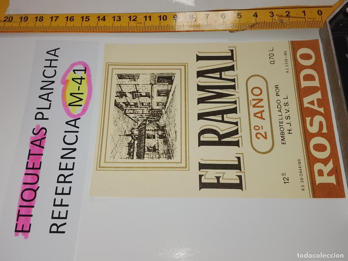 Etiquetas antiguas: HAGA SU OFERTA - ANTIGUA ETIQUETA DE VINO LICOR co&ntilde;ac manzanilla fino SANLUCAR JEREZ CADIZ EL PUERTO
