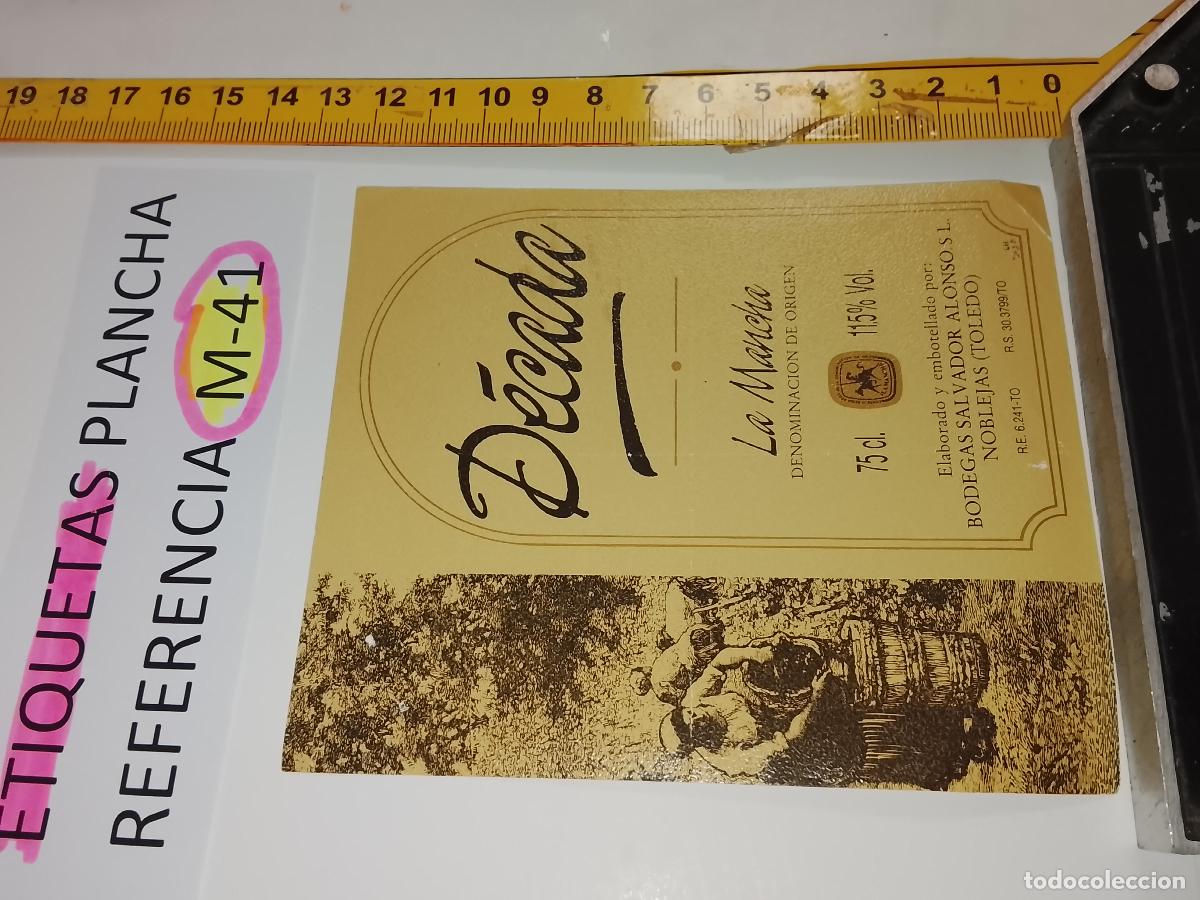 Etiquetas antiguas: HAGA SU OFERTA - ANTIGUA ETIQUETA DE VINO LICOR co&ntilde;ac manzanilla fino SANLUCAR JEREZ CADIZ EL PUERTO
