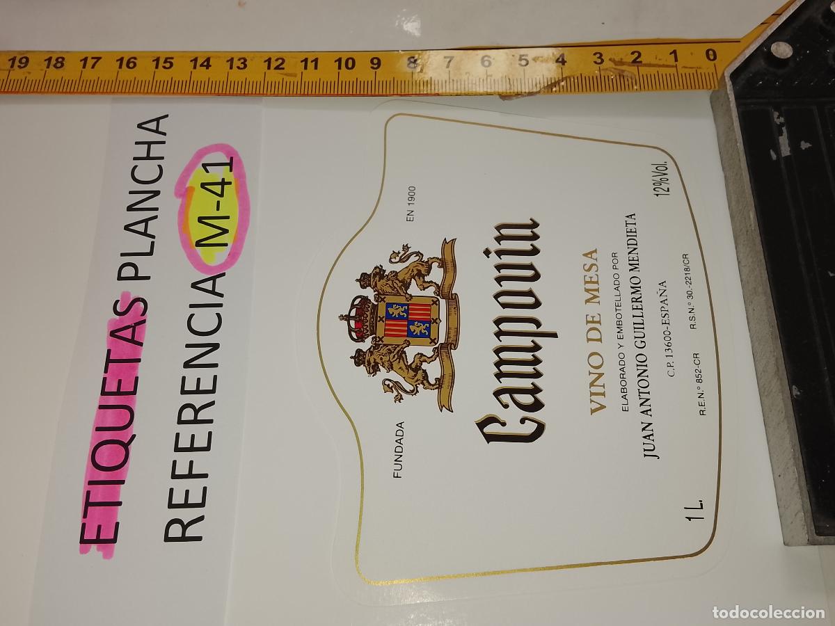 Etiquetas antiguas: HAGA SU OFERTA - ANTIGUA ETIQUETA DE VINO LICOR co&ntilde;ac manzanilla fino SANLUCAR JEREZ CADIZ EL PUERTO
