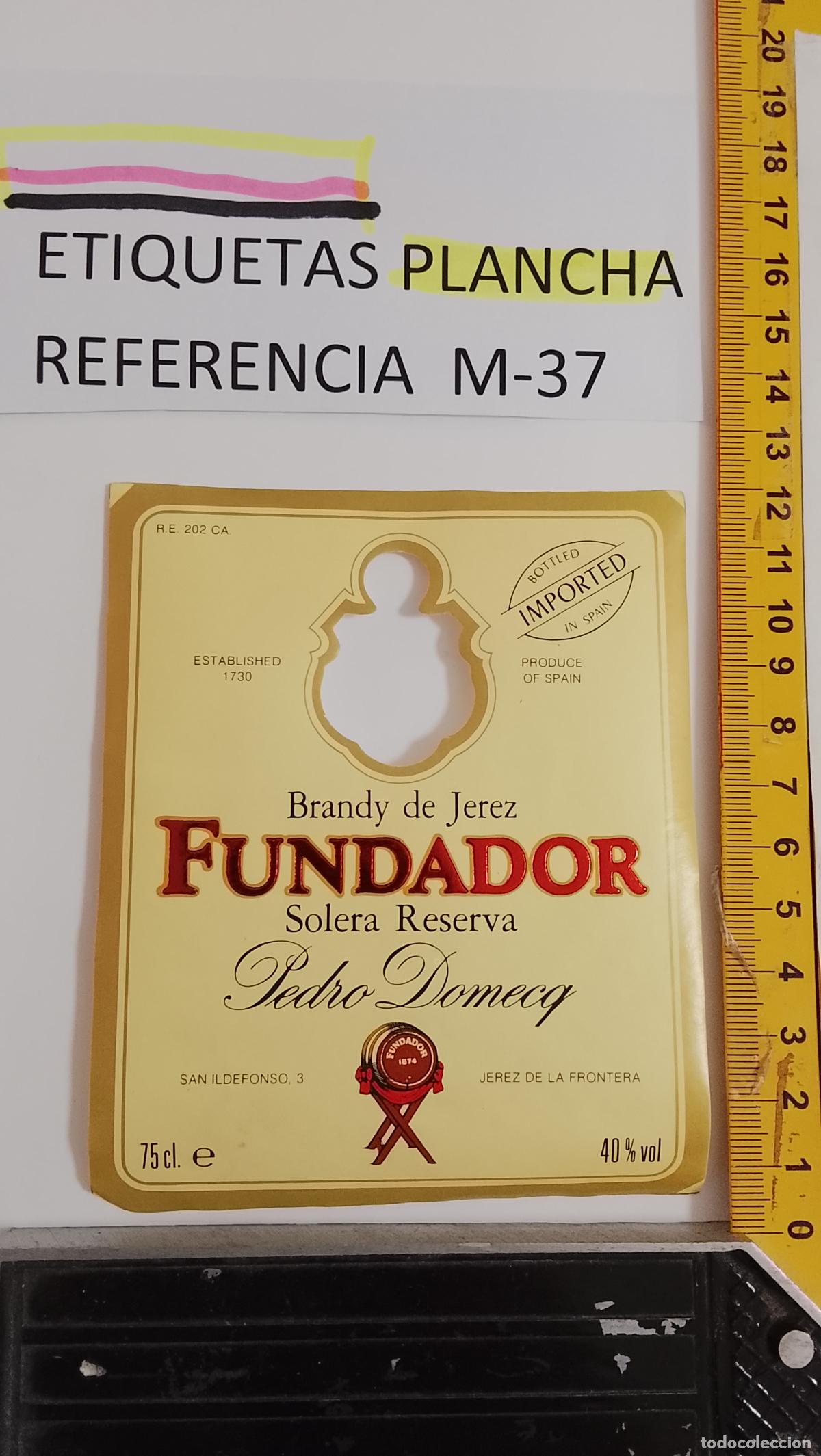 Etiquetas antiguas: HAGA SU OFERTA - ANTIGUA ETIQUETA DE VINO LICOR co&ntilde;ac manzanilla fino SANLUCAR JEREZ CADIZ EL PUERTO