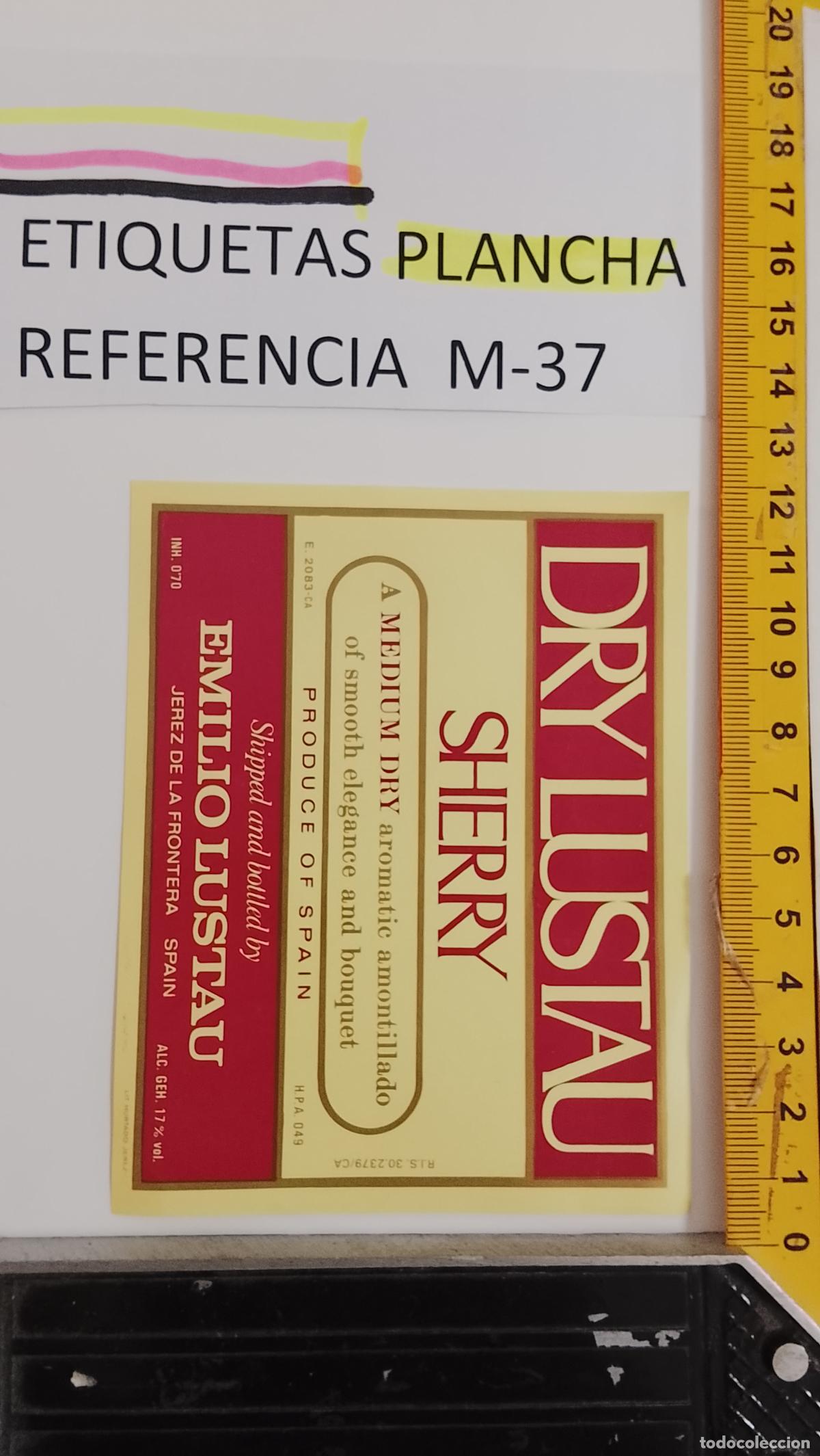 Etiquetas antiguas: HAGA SU OFERTA - ANTIGUA ETIQUETA DE VINO LICOR co&ntilde;ac manzanilla fino SANLUCAR JEREZ CADIZ EL PUERTO
