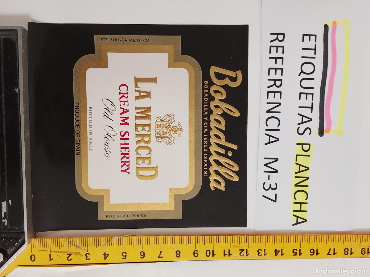 Etiquetas antiguas: HAGA SU OFERTA - ANTIGUA ETIQUETA DE VINO LICOR co&ntilde;ac manzanilla fino SANLUCAR JEREZ CADIZ EL PUERTO