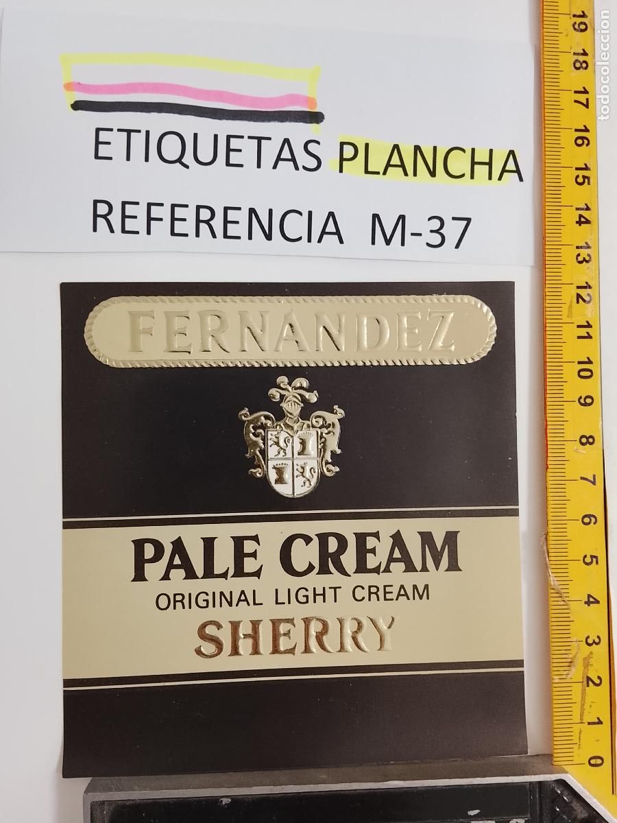 Etiquetas antiguas: HAGA SU OFERTA - ANTIGUA ETIQUETA DE VINO LICOR co&ntilde;ac manzanilla fino SANLUCAR JEREZ CADIZ EL PUERTO